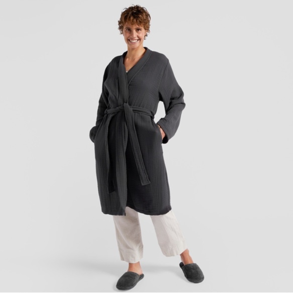 Parachute Unisex Cloud Cotton Robe in size M